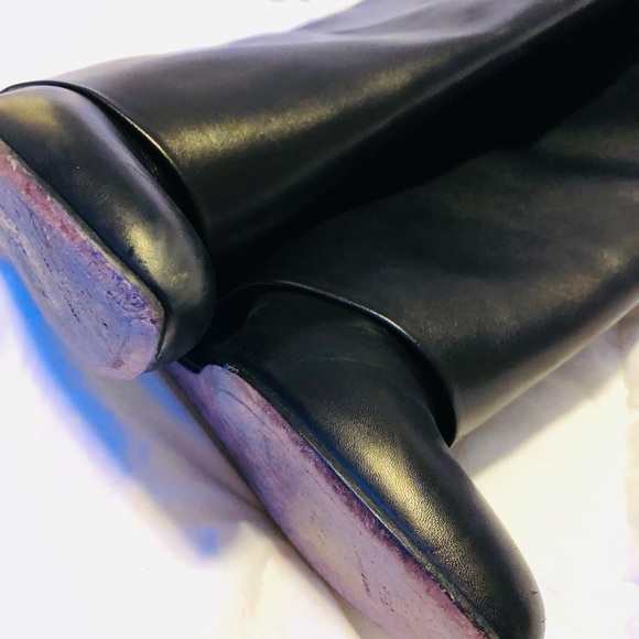 Givenchy Leather Knee-High Boots - Picture 10 of 13